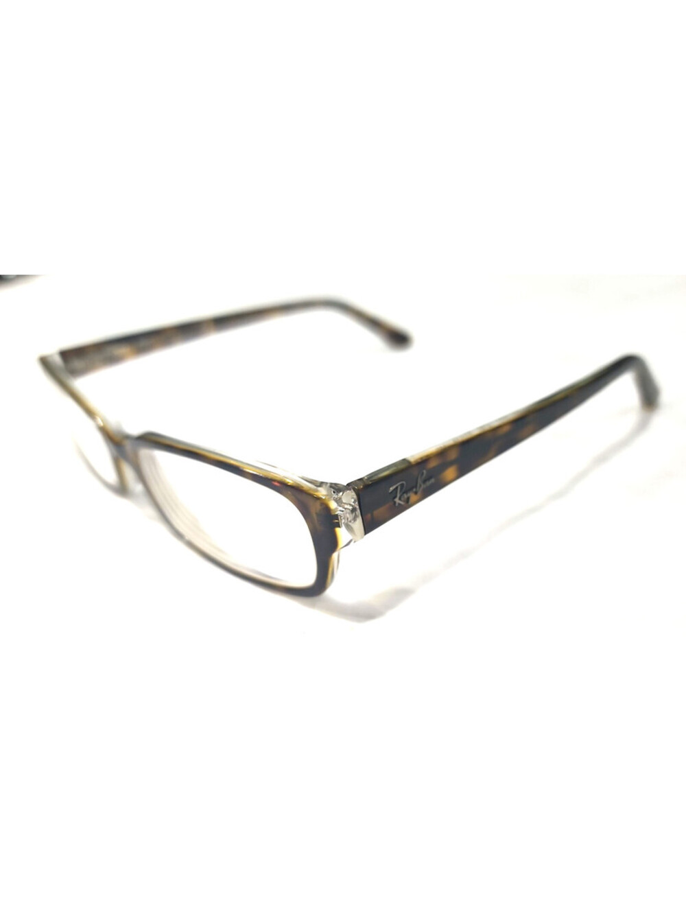 Ray Ban RB5087 2192 Brown Rectangle Eyeglasses 53-16 140